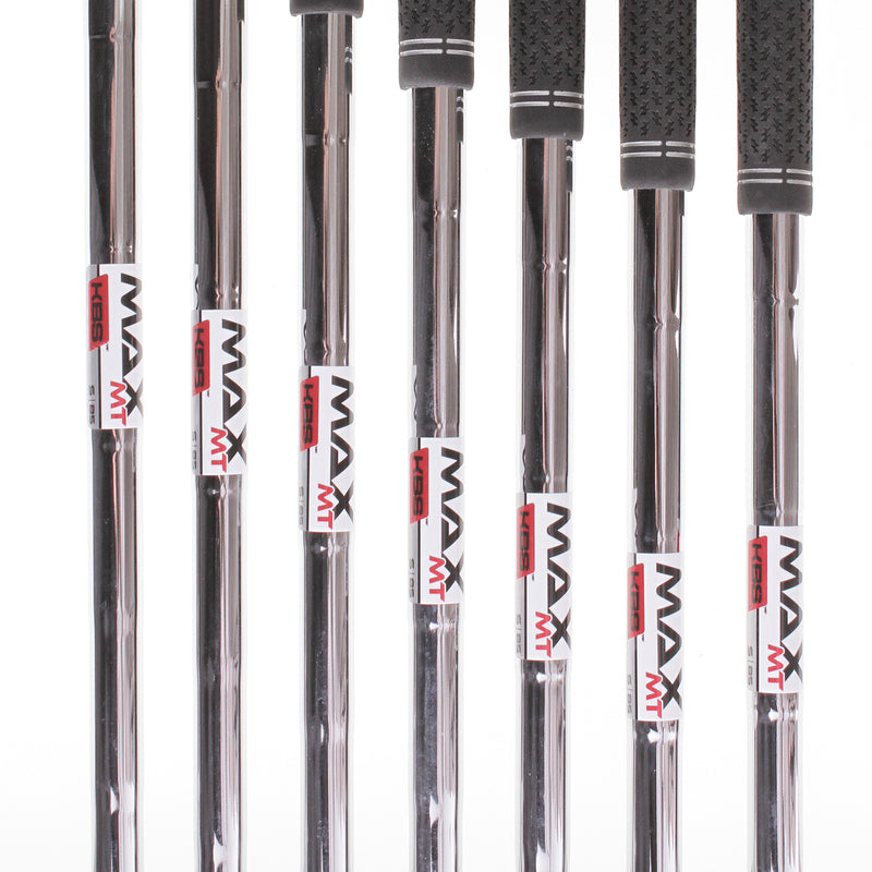 TaylorMade Stealth Steel Men's Right Irons 5-SW Stiff - KBS Max 85