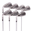 TaylorMade Stealth Steel Men's Left Irons 5-SW Regular - KBS Max 85