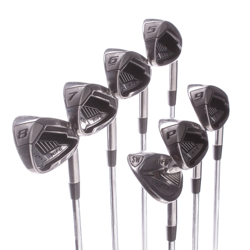 Rife RX5 Steel Mens Right Hand Irons 5-SW Regular - Rife RX5