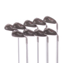 Ping G10 Steel Mens Right Hand Irons 4-SW+UW Black Dot Regular - Ping AWT 2.0 R