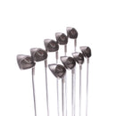 Ping G10 Steel Mens Right Hand Irons 4-SW+UW Black Dot Regular - Ping AWT 2.0 R