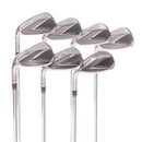 TaylorMade Stealth Steel Men's Left Irons 5-SW Regular - KBS Max 85