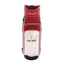 One Putt Second Hand Tour Bag - Red /White