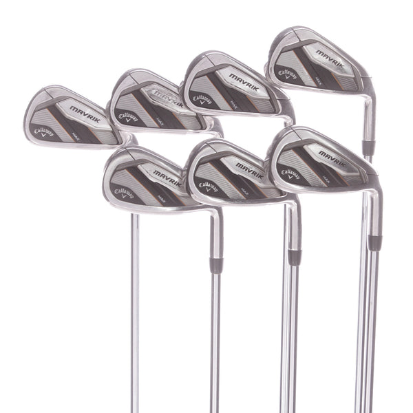 Callaway Mavrik Max Steel Mens Right Hand Irons 4-PW Regular - True Temper Elevate 95 R