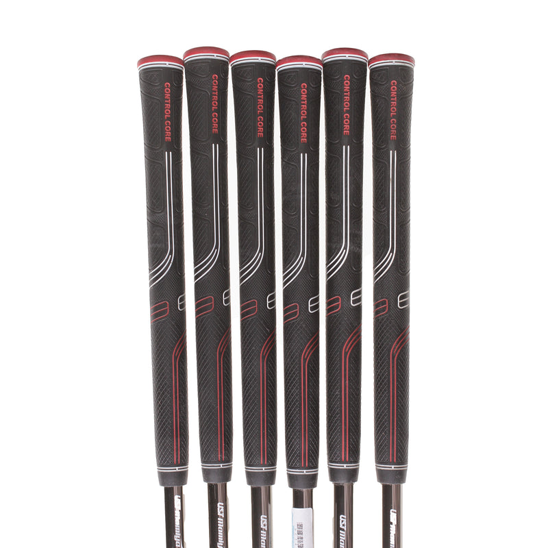 Cobra King F8 Graphite Mens Right Hand Irons 5-PW Senior - Mamiya Recoil ES 460 F2