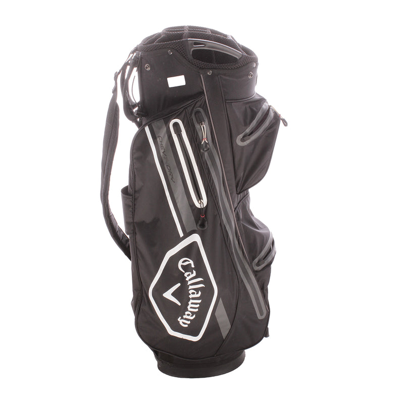 Callaway Chev Dry Second Hand Cart Bag - Black/Charcoal