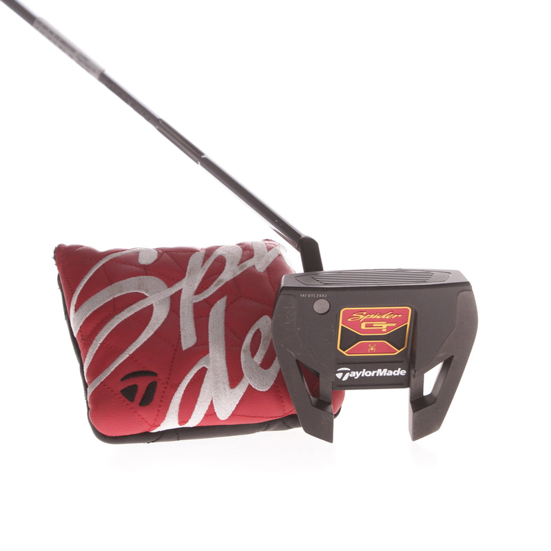 TaylorMade Spider GT Mens Left Hand Putter 35 Inches - TaylorMade Superstroke Pistol GTR 1.0
