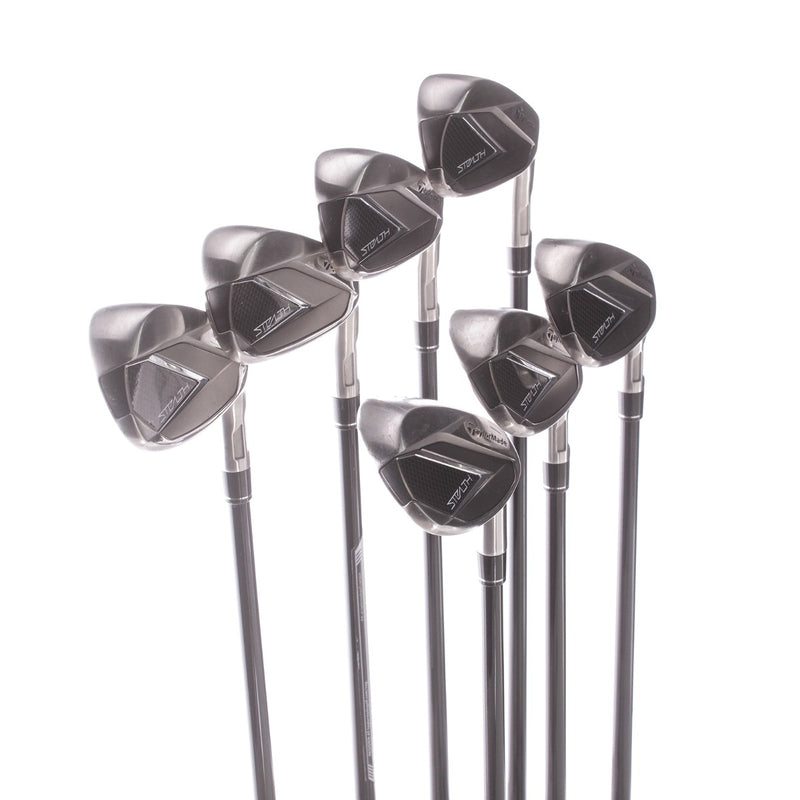 TaylorMade Stealth Graphite Men's Right Irons 5-SW  Senior - Ventus 5A