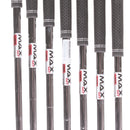 TaylorMade Stealth Steel Mens Right Hand Irons 5-SW  Stiff - KBS Max 85