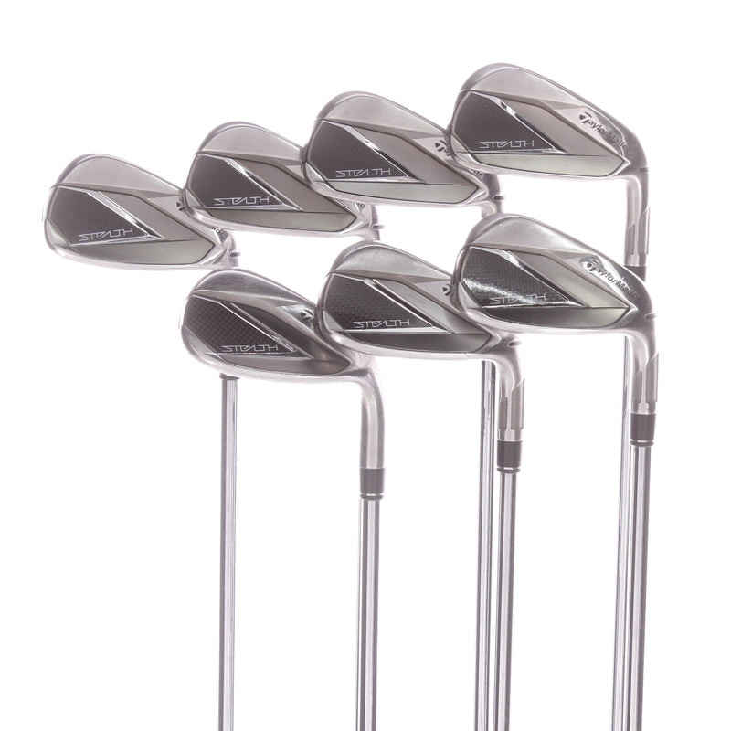 TaylorMade Stealth Steel Men's Right Irons 5-SW  Stiff - KBS Max 85