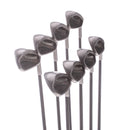 Ping G25 Graphite Mens Right Hand Irons 4-PW+UW Black Dot Regular - Ping TFC 189 R