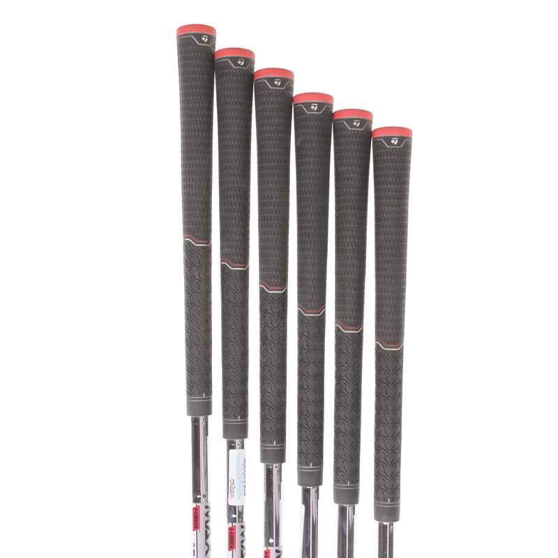 TaylorMade M6 Steel Mens Right Hand Irons 5-PW Regular - KBS Max R 85
