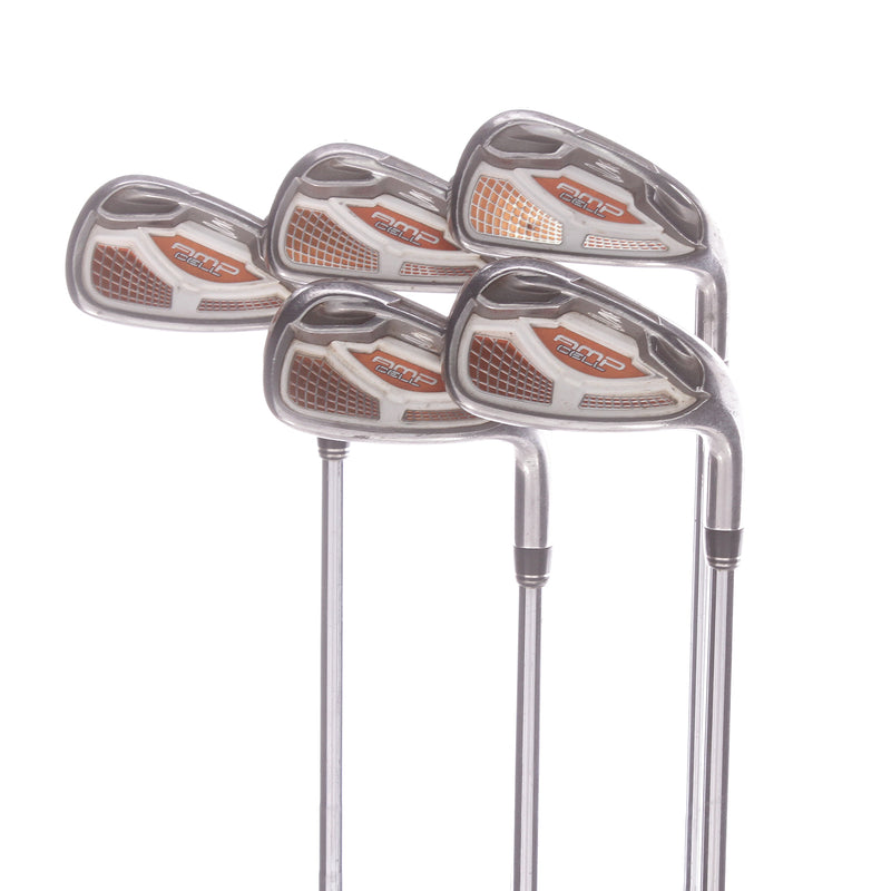 Cobra AMP CELL Mens Right Hand Steel Irons 6 PW Regular KBS Tour R
