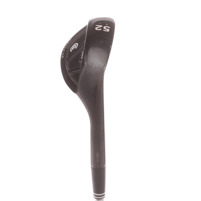 Cleveland Reg 588 RTX Black pearl Steel Mens Right Hand Gap Wedge 52 Degree 10 Bounce Wedge - Dynamic Gold