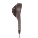 Mizuno MP T Series Raw Haze Steel Mens Right Hand Gap Wedge 51 Degree 6 Bounce Wedge - Dynamic Gold