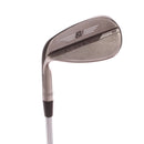 Titleist Vokey SM Brushed Steel F Grind Steel Mens Left Hand Gap Wedge 52 Degree 8 Bounce Wedge - BV Design