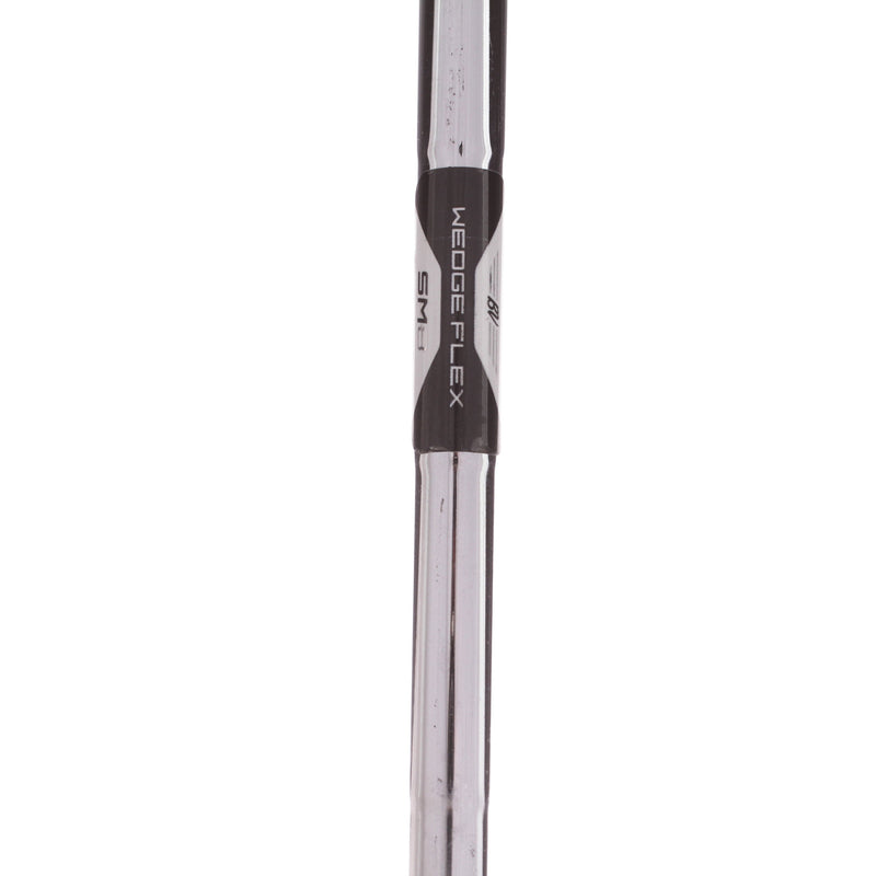 Titleist Vokey SM8 Brushed Steel F Grind Steel Men's Left Gap Wedge 52 Degree 8 Bounce Wedge - BV Design