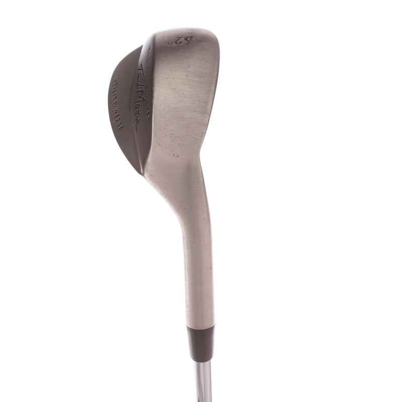 Tad Moore Utility Wedge Steel Mens Right Hand Gap Wedge 62 Degree Regular - True Temper