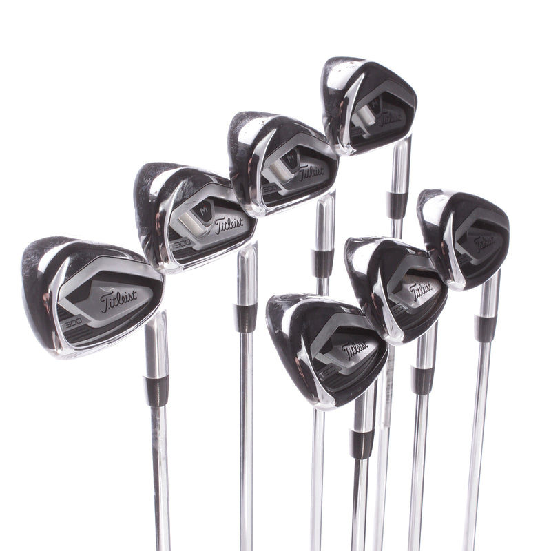 Titleist T300ii Steel Mens Right Hand Irons 5-GW Regular - True Temper AMT Red R