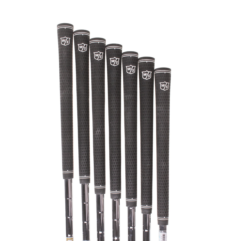 Wilson Staff D9 forged Steel Men's Right Irons 4-PW  Stiff - Dynamic Golf S300