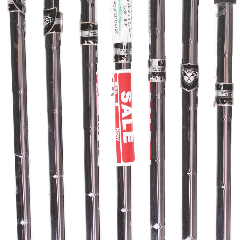 TaylorMade RAC TP Forged Steel Men's Right Iron 3-9 Dynamic Gold - Stiff