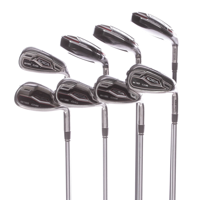 Adams Golf Idea a12 os Steel Men's Right Irons 4-SW Regular - Adams