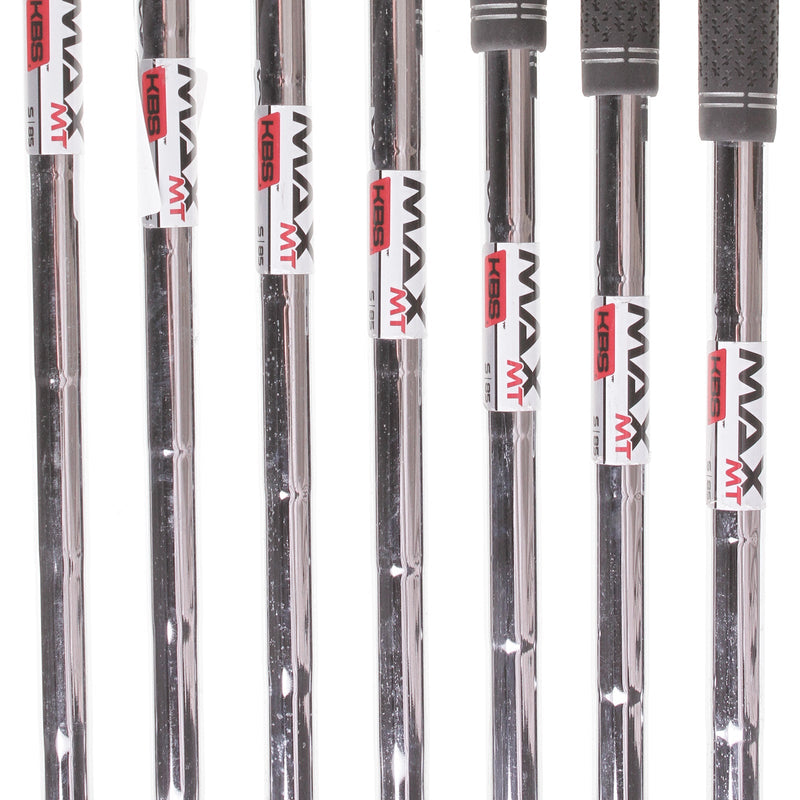 TaylorMade Stealth Steel Men's Right Irons 4-PW Stiff - Max KBS MT 85 S