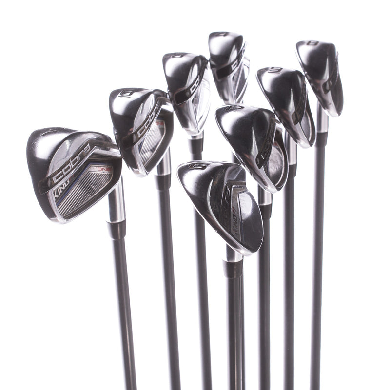 Cobra King F7 One Lenght Graphite Men's Right Irons 4-GW Regular - Fujikura Pro 63 R