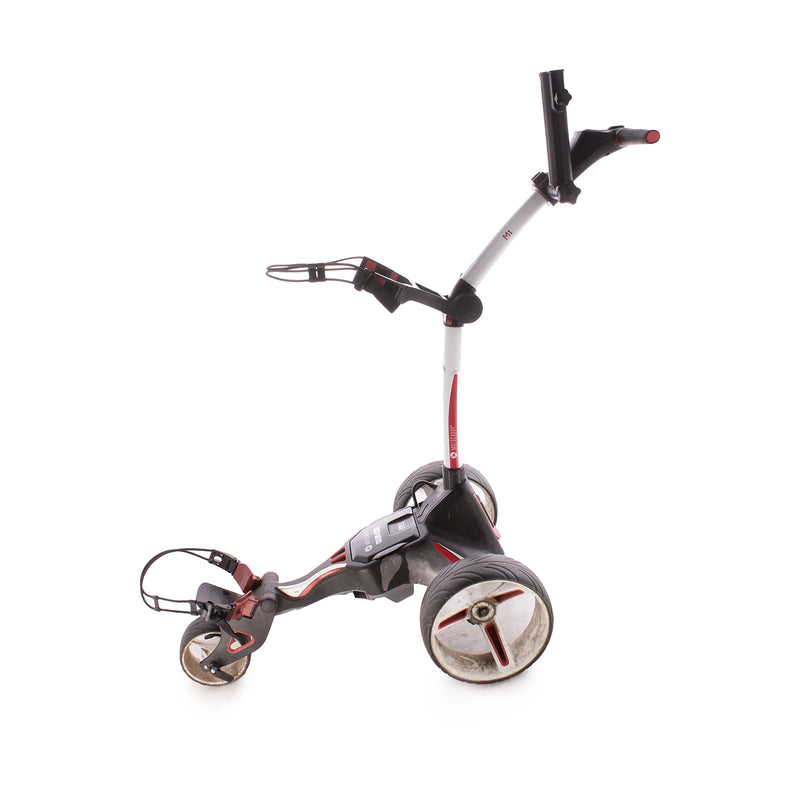 Motocaddy M1 18 Hole Lithium Second Hand Electric Golf Trolley - White