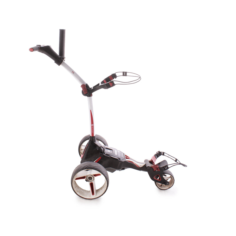 Motocaddy M1 18 Hole Lithium Second Hand Electric Golf Trolley - White