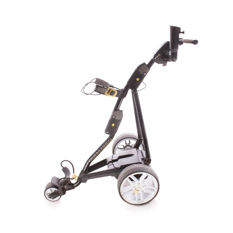 Powakaddy Fw3 36 Hole Lithium Second Hand Electric Golf Trolley - Black