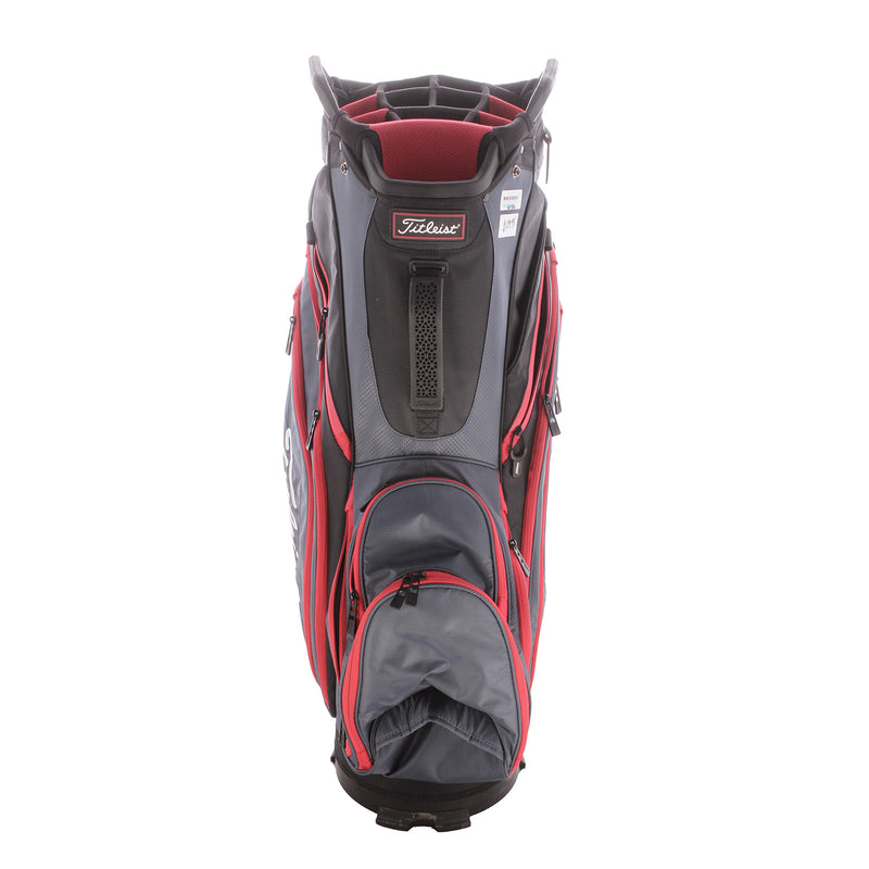 Titleist Cart 14 Second Hand Cart Bag - Grey/Black/Red