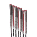 Wilson Deep Red Men's Right Steel Irons 5-SW Regular - Wilson R
