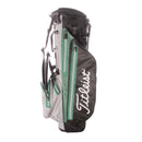 Titleist Player 4 Stadry Second Hand Stand Bag - Silver/Green/Black