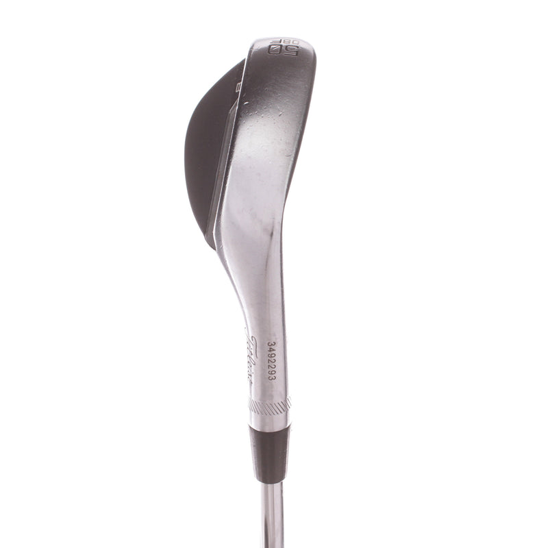Titleist Vokey SM8 Chrome Steel Men's Right Gap Wedge 50 Degree 08 Bounce F Grind Wedge - BV Design