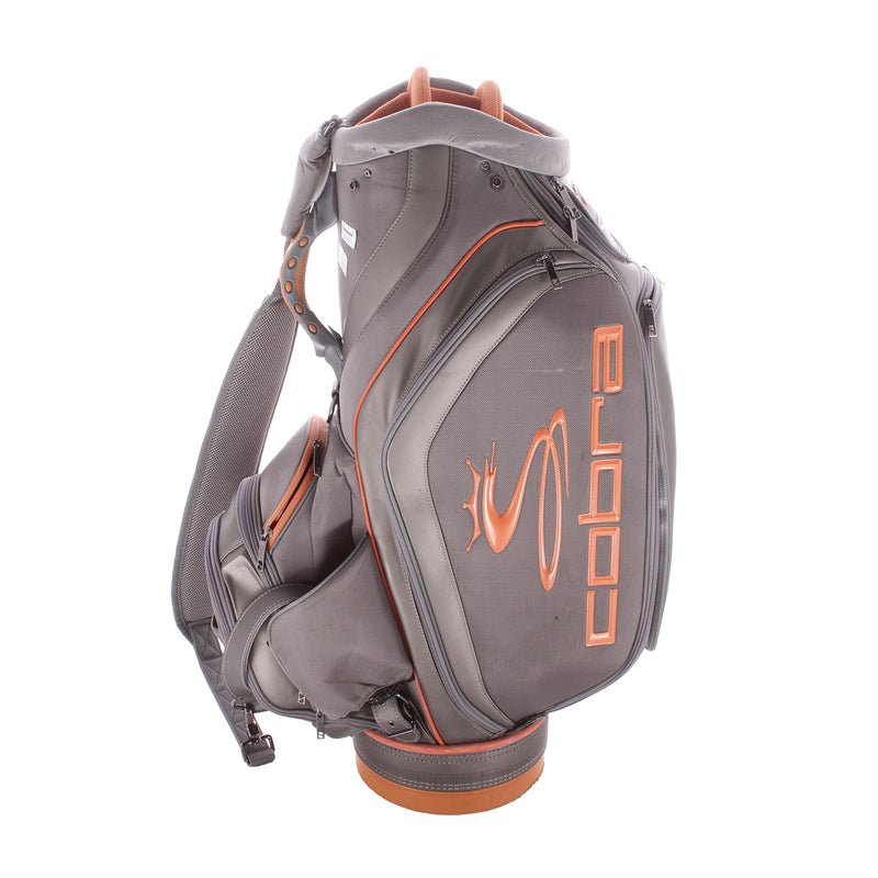 Cobra Second Hand Cart Bag - Grey/Orange
