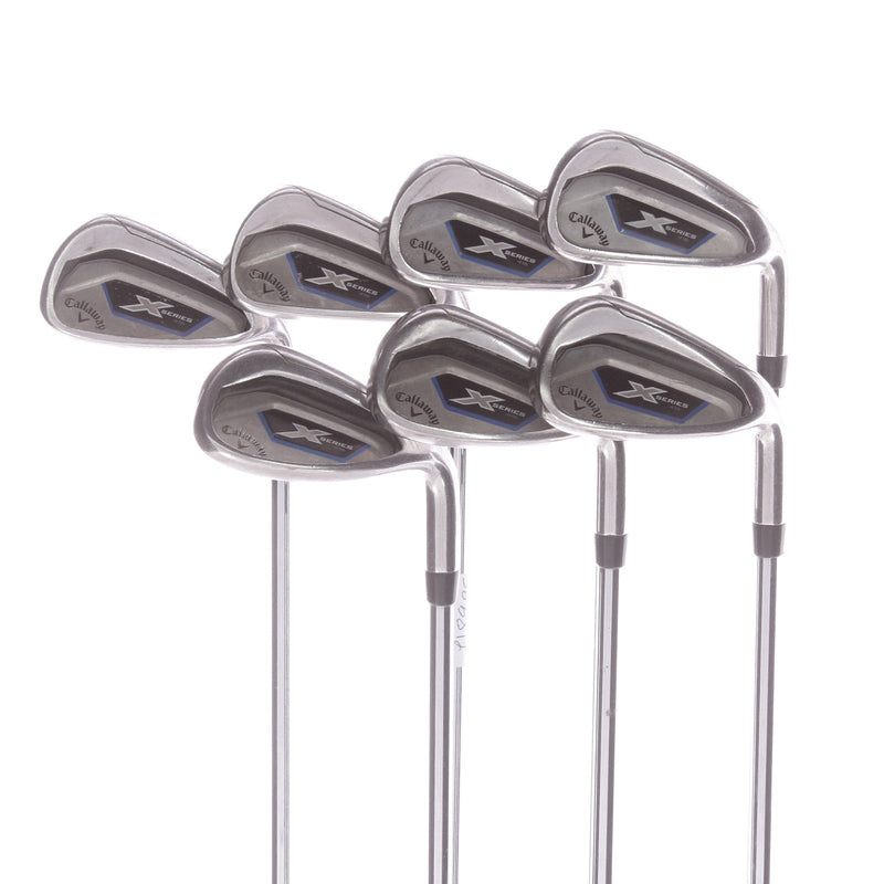 Callaway N416 Men's Right Steel Irons 5-SW Uniflex - Callaway X Series Uniflex