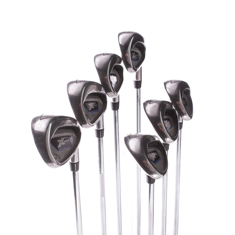Callaway N416 Men's Right Steel Irons 5-SW Uniflex - Callaway X Series Uniflex