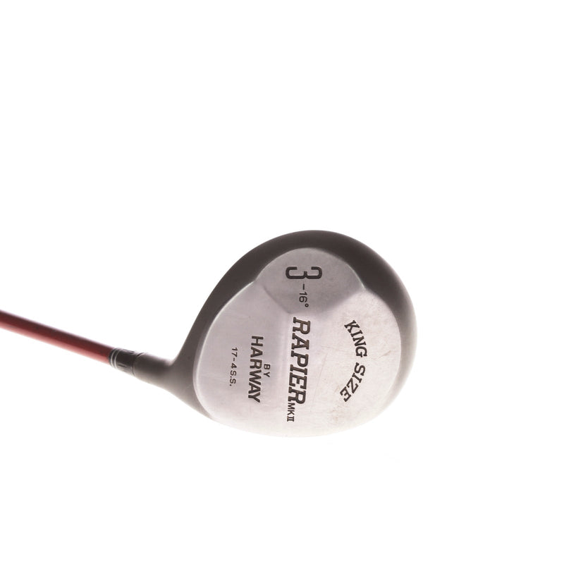 Harway Rapier Kingsize MK II Graphite Men's Right Fairway 3 Wood 16 Degree Regular - Harway Tour Flex R