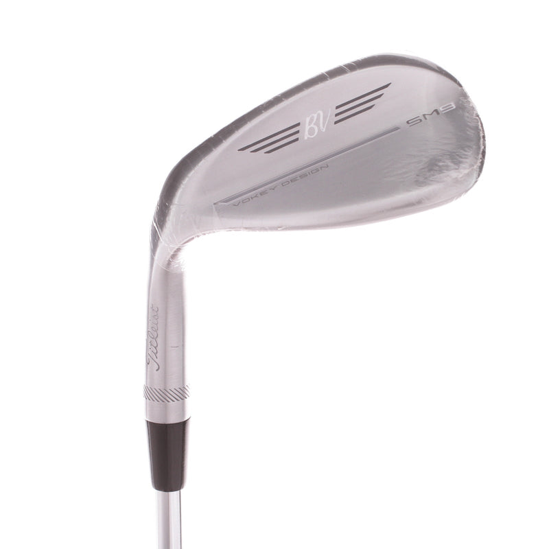 Titleist Vokey SM9 Tour Chrome Steel Men's Left Sand Wedge 2" Short 56 Degree 10 Bounce S Grind Wedge - BV Vokey Wedge