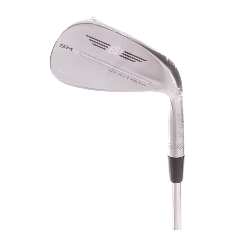 Titleist Vokey SM9 Tour Chrome Steel Men's Right Gap Wedge 52 Degree 08 Bounce F Grind Stiff - True Temper AMT White S300