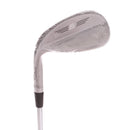 Titleist Vokey SM9 Brushed Steel Steel Men's Left Sand Wedge 1/2" Long 54 Degree 12 Bounce D Grind Wedge - BV Vokey Wedge