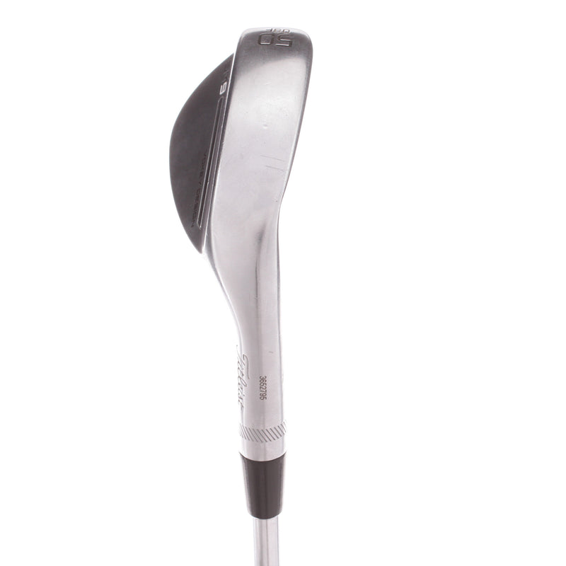 Titleist SM9 Steel Men's Right Gap Wedge 50 Degree 8 Bounce F Grind Wedge - BV SM9 W