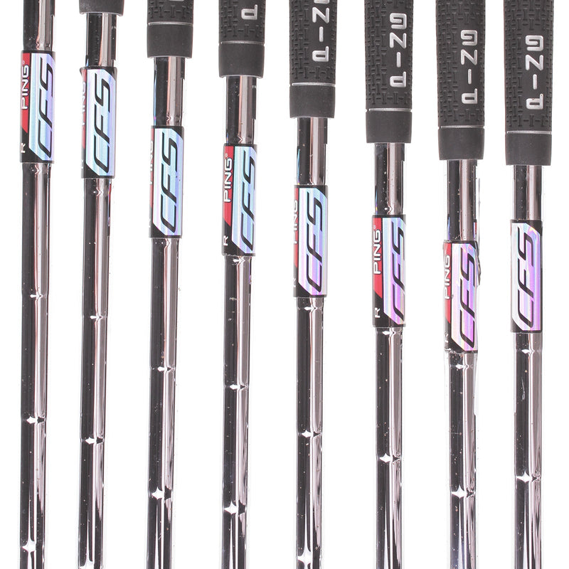 Ping G20 Steel Men's Right Irons 4-SW Black Dot  Regular - Ping CFS R