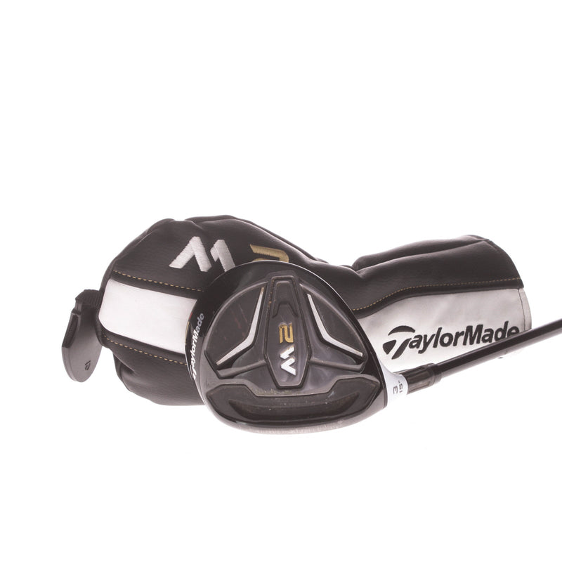 TaylorMade M2 Graphite Men's Left Fairway 3 Wood 15 Degree Regular - TaylorMade REAX 65