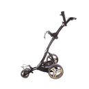 Motocaddy M1 Second Hand Elecric Golf Trolley 18 Hole Lead Acid - White/Lime