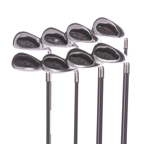 Callaway Big Bertha (2004 Series) Graphite Men's Right Irons 4-SW Regular - Callaway RCH 75i