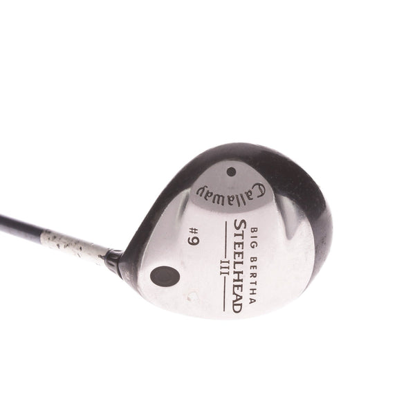 Callaway Big Bertha Steelhead III Graphite Ladies Right Fairway 9 Wood 24 Degree Ladies - Callaway System III L
