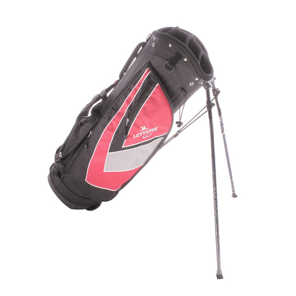 John Letters Second Hand Stand Bag - Black/Red