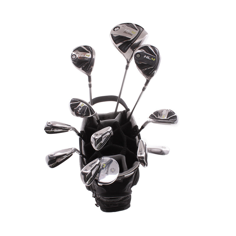 Tour Edge Hot Launch 4  Men's Right Package Set  Uniflex
